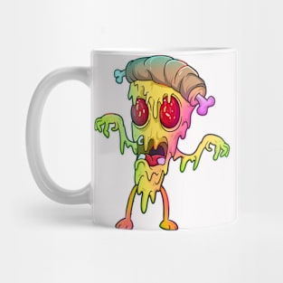 Cute Pizza Zombie Mug